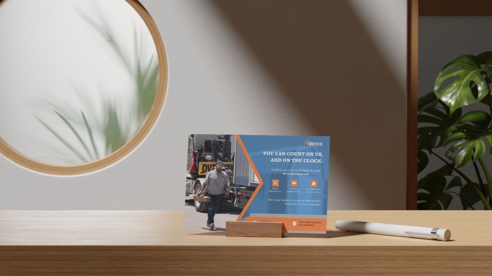 Edifice EDDM — You Can Count On Us