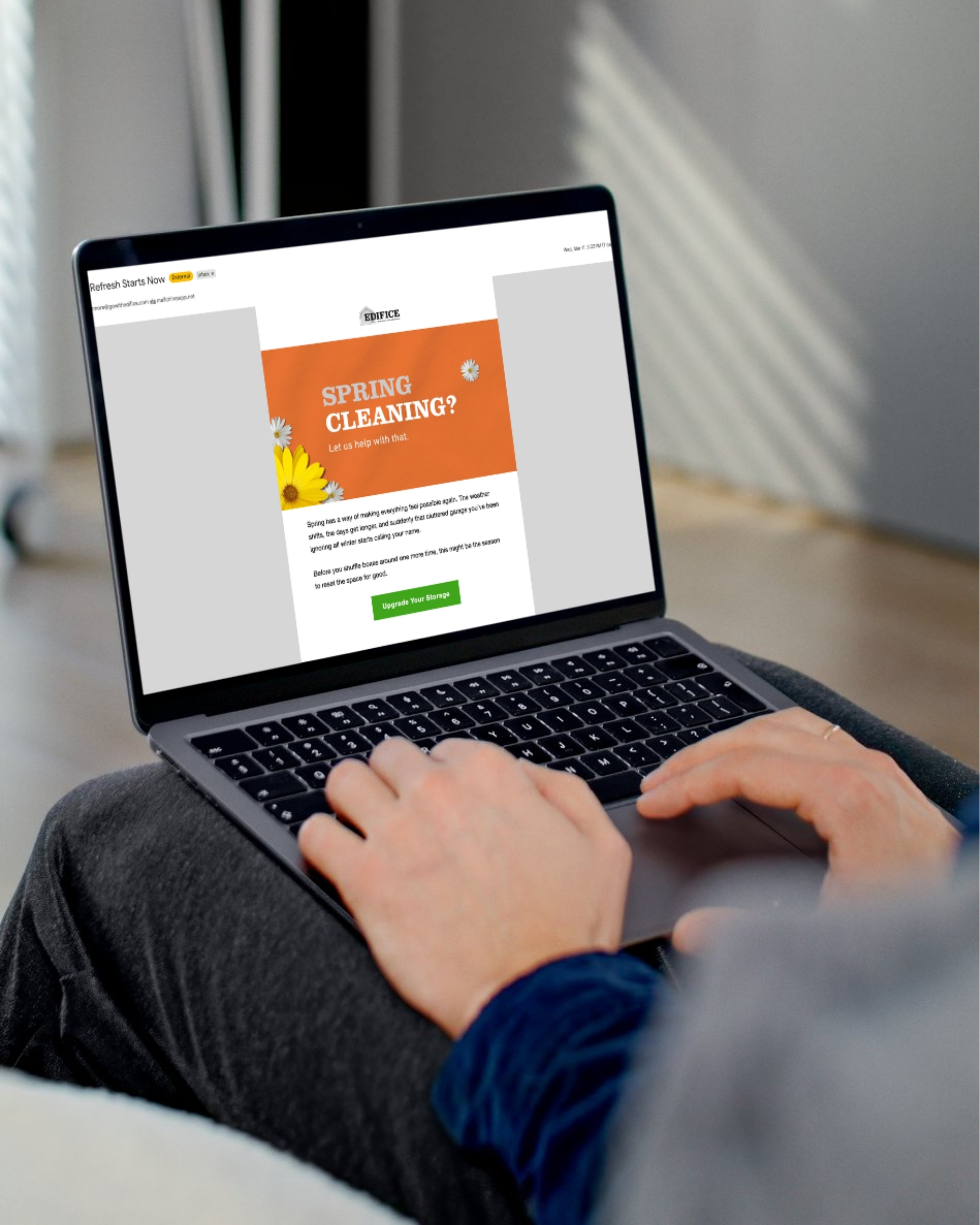 Edifice email campaign — Spring Cleaning
